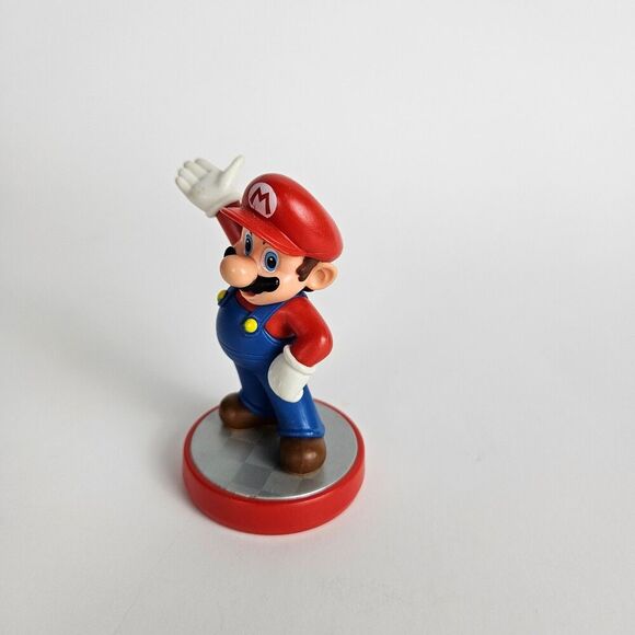Mario Amiibo Super Mario Bros. Series Nintendo Figure Switch Wii U 3DS Red Base - Picture 5 of 6